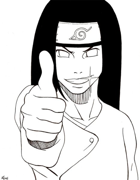 Неджи Хьюго черно