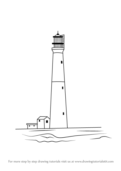 Схематическое изображение маяка