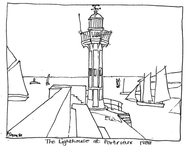 Маяк рисунок изометрия