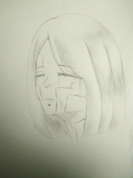 Конан рисунок карандашом