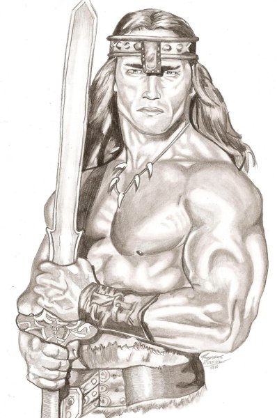 Арнольд Шварценеггер и тарзан