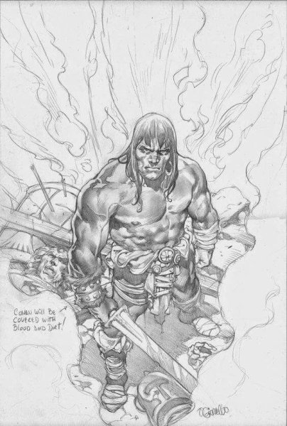 Конан варвар Манга