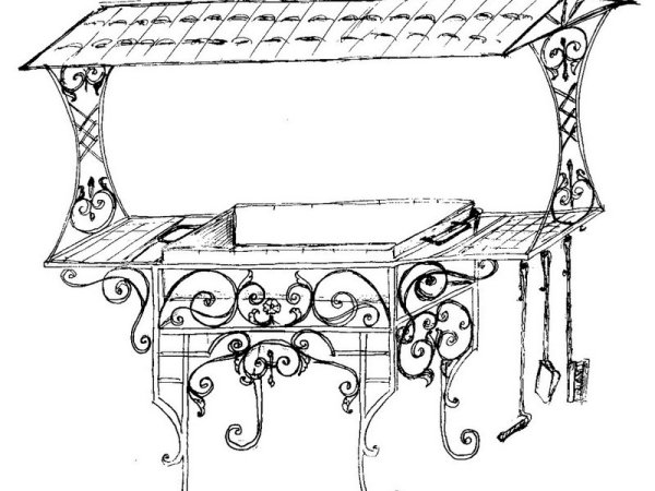 Мангл рисунок карандашом