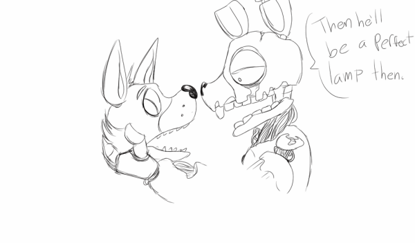 Мангл карандашом