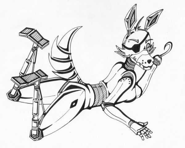 Нарисованные АНИМАТРОНИКУ