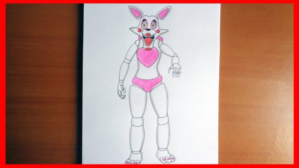 Поэтапное рисование АНИМАТРОНИКОВ