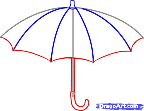 Зонт для вырезания