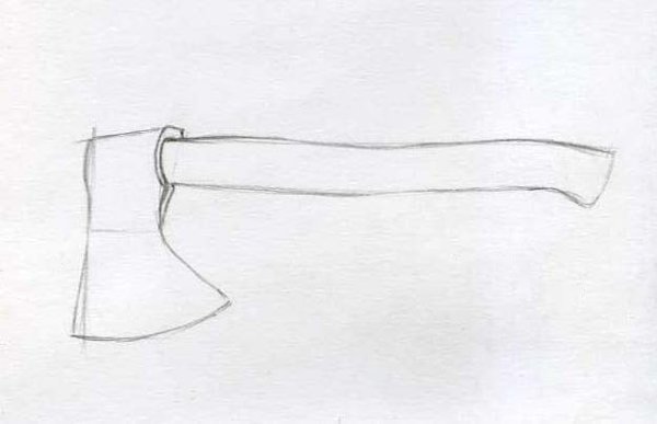 Топор для рисования