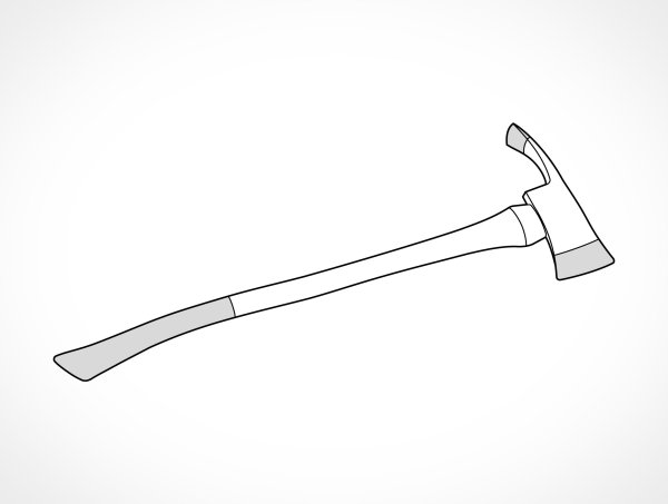 Нарисовать топор