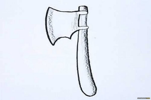 Шаблон топора