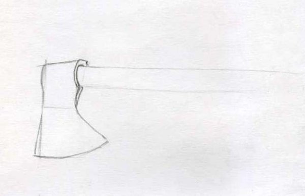 Топор для рисования