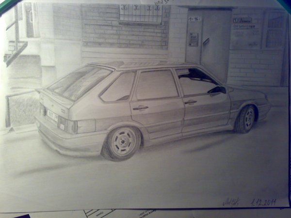 Рисунки БПАН ВАЗ 2114