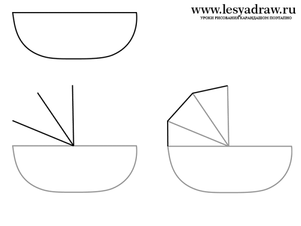 Как нарисовать коляску поэтапно