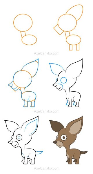 Нарисовать той терьера