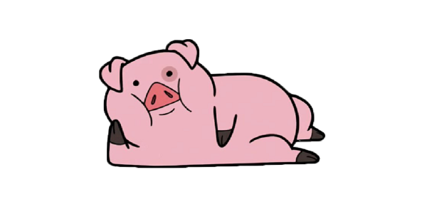 Стикеры Гравити Фолз Пухля