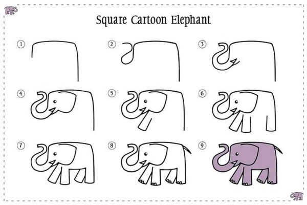 Рисование животных для детей 3 лет