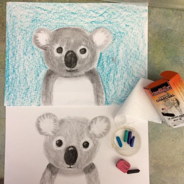 Коала эмоции рисунок