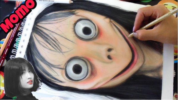 МОМО нарисовать поэтапно