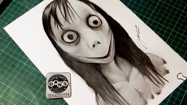 Как нарисовать МОМО пошагово