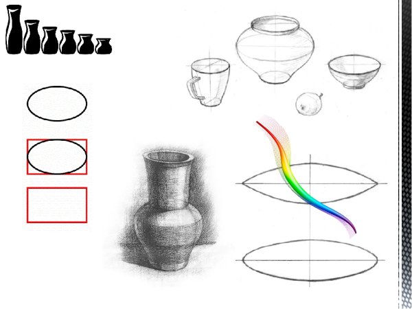 Кувшин в перспективе