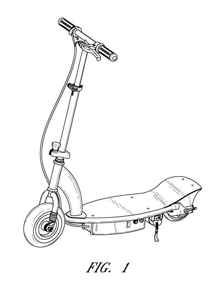 Самокат раскраска для детей