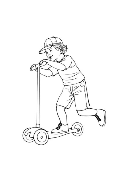 Razor a 6 чертежи самокат