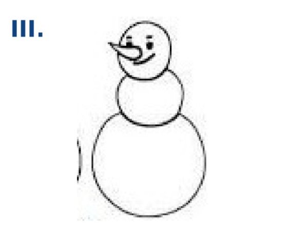 Рисование снеговика 1 класс