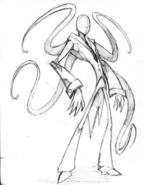 Раскраски СЛЕНДЕРМЕНА