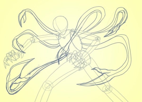 Слендермен раскраска