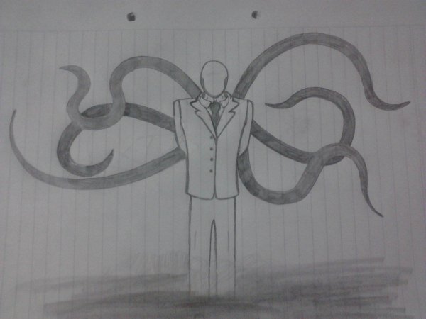 Слендермен вырезка