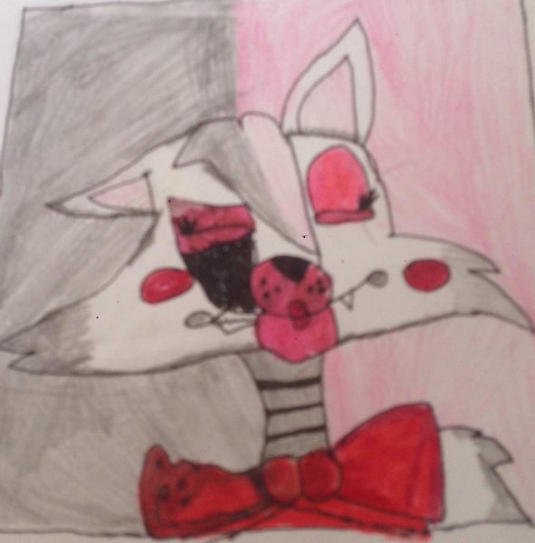 Легкий художественный рисунок Мангл