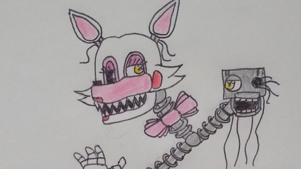 Нарисовать кошмарную Мангл