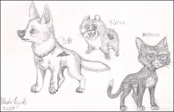 Вольт Рино скетч