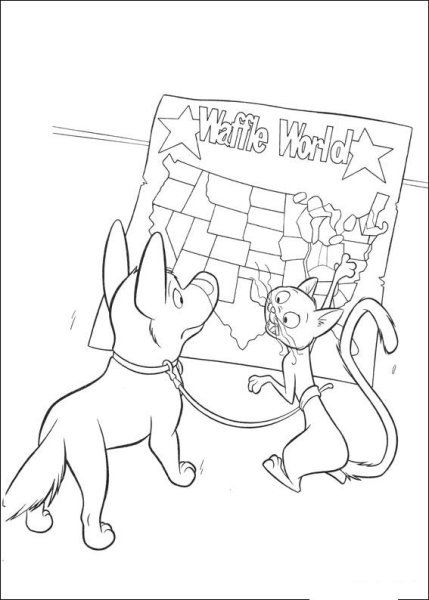 Вольт персонаж раскраска