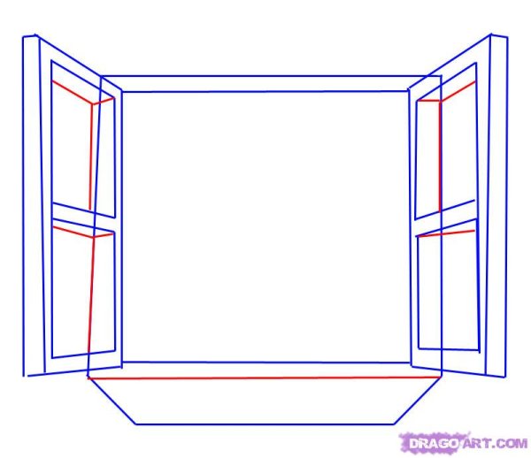 Окно для рисования детям