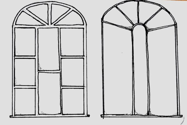 Оконные рисунки