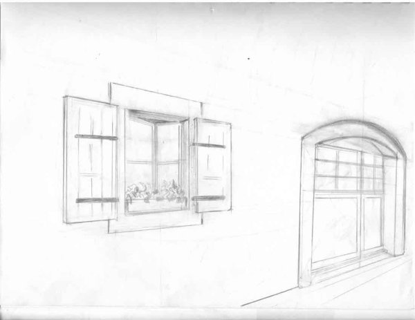 Окно в перспективе