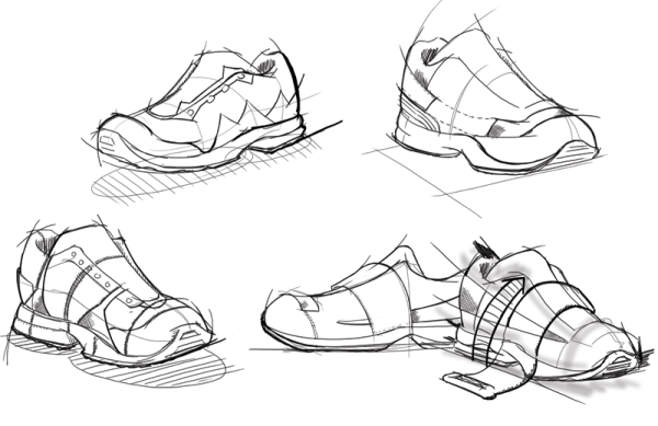 Наброски обуви