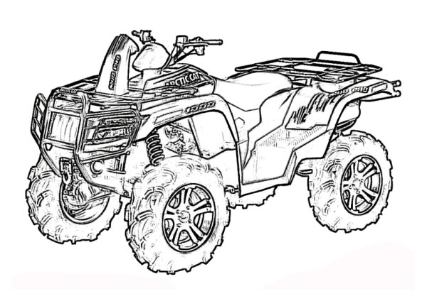 Схема квадроцикла РМ 650