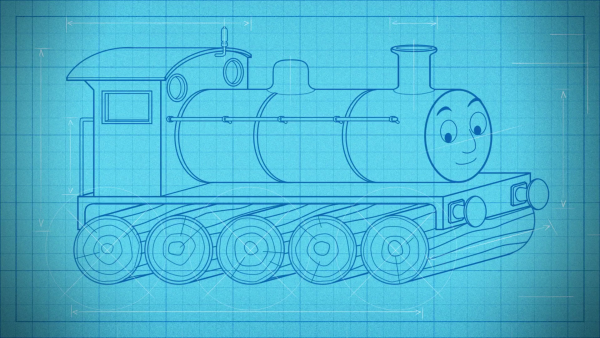 Рисование в средней группе вагончики