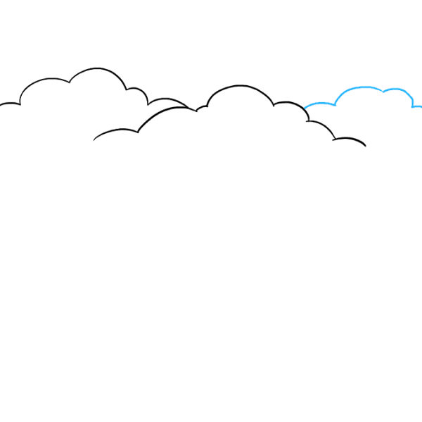 Гроза нарисовать поэтапно