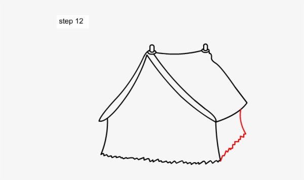 Детская палатка рисунок