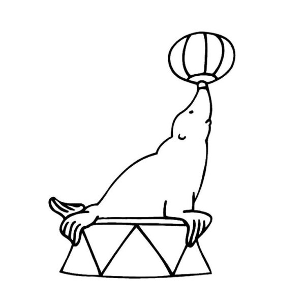 Цирк поэтапное рисование