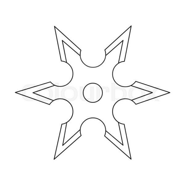 Чертежи сюрикенов из фанеры