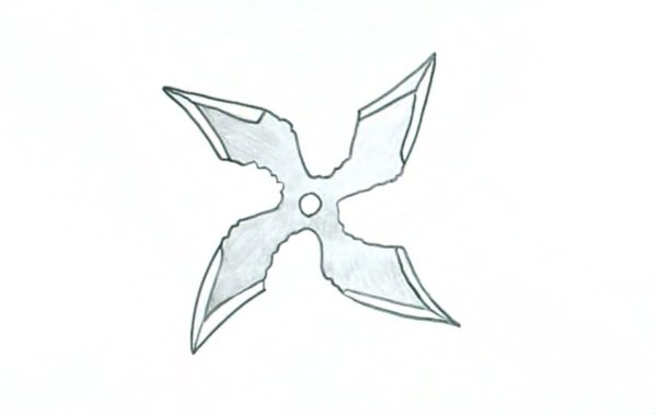 Сюрикен раскраска Наруто