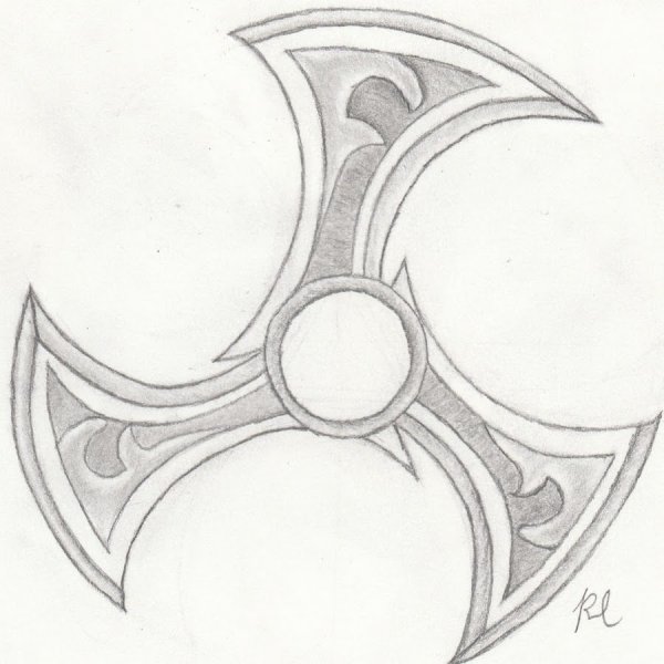 Сюрикен эскиз