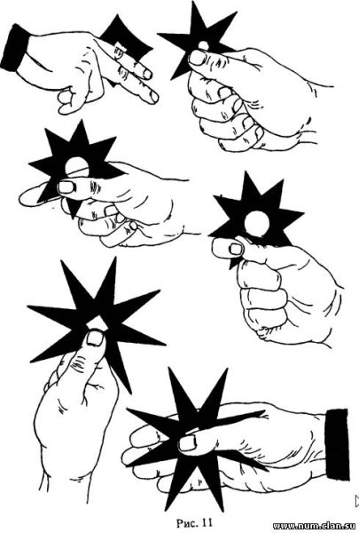 Сюрикен чертеж