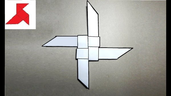 Бумажный сюрикен