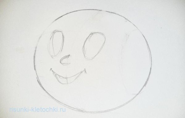 Глаза колобка