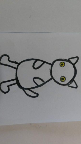 Как нарисовать Барсика игрушку